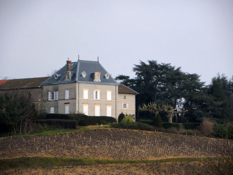 Fonds d'cran Constructions et architecture Maisons Maison dans la montagne du Beaujolais