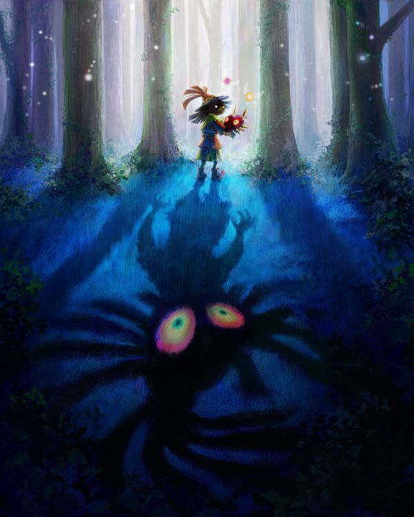 Wallpapers Video Games The Legend of Zelda : Majora's Mask Skull Kid & Majora