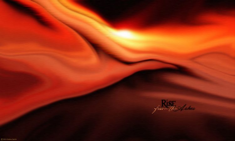 Wallpapers Digital Art Abstract Rise from the ashes 