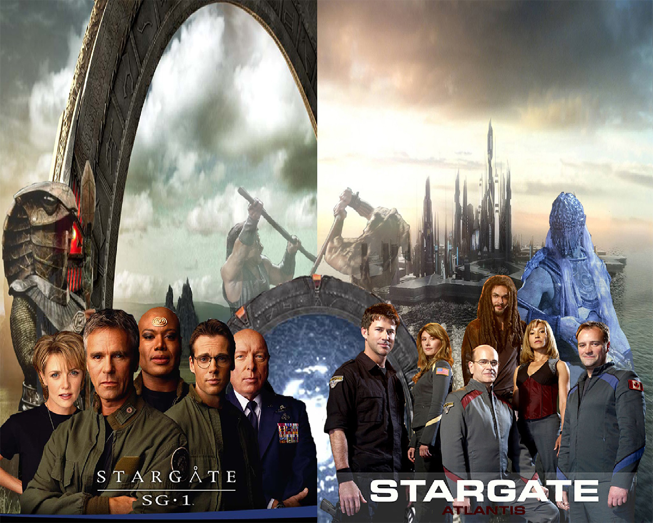 Wallpapers TV Soaps Stargate stargate SG-1 / Atlantis