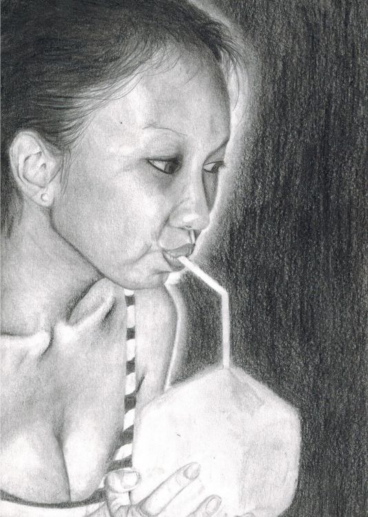 Wallpapers Art - Pencil Portraits Cambodia