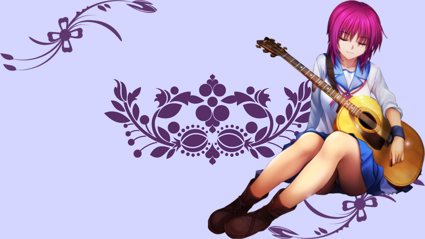 Wallpapers Manga Angel Beats Iwasawa Masami