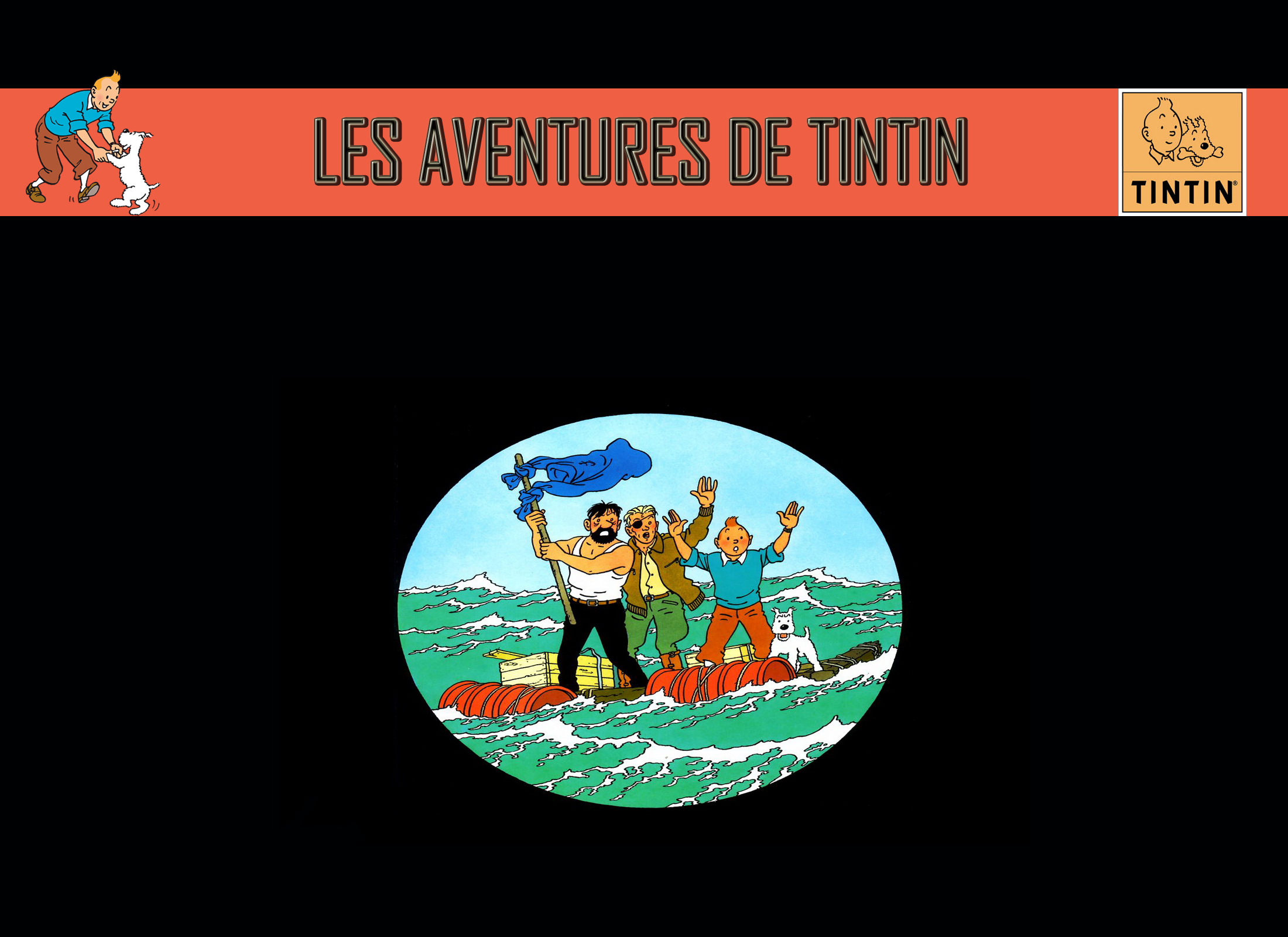 Fonds d'cran Art - Crayon BDs - Tintin Tintin : Coke en stock