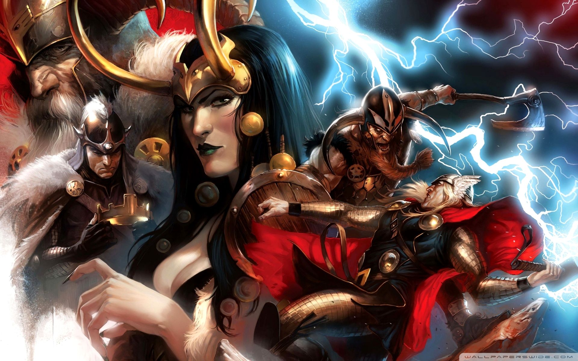 Wallpapers Comics Thor 