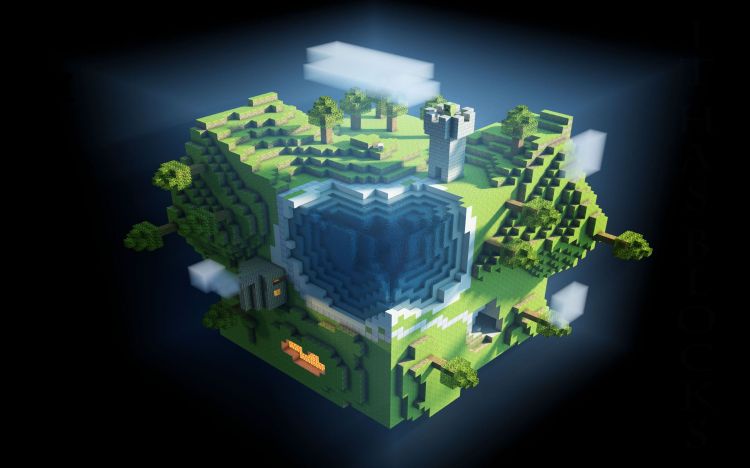 Fonds d'cran Jeux Vido Minecraft Minecraft World