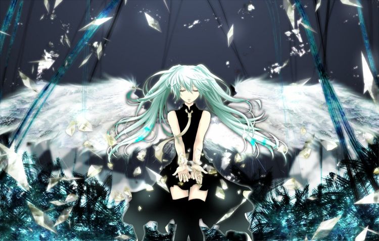 Wallpapers Manga Vocalods Miku Hatsune