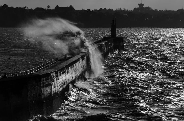 Fonds d'cran Nature Mers - Ocans - Plages Avis De Tempête