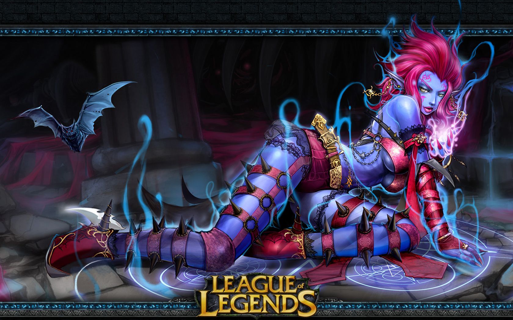 Fonds d'cran Jeux Vido League of Legends - Clash of Fates 