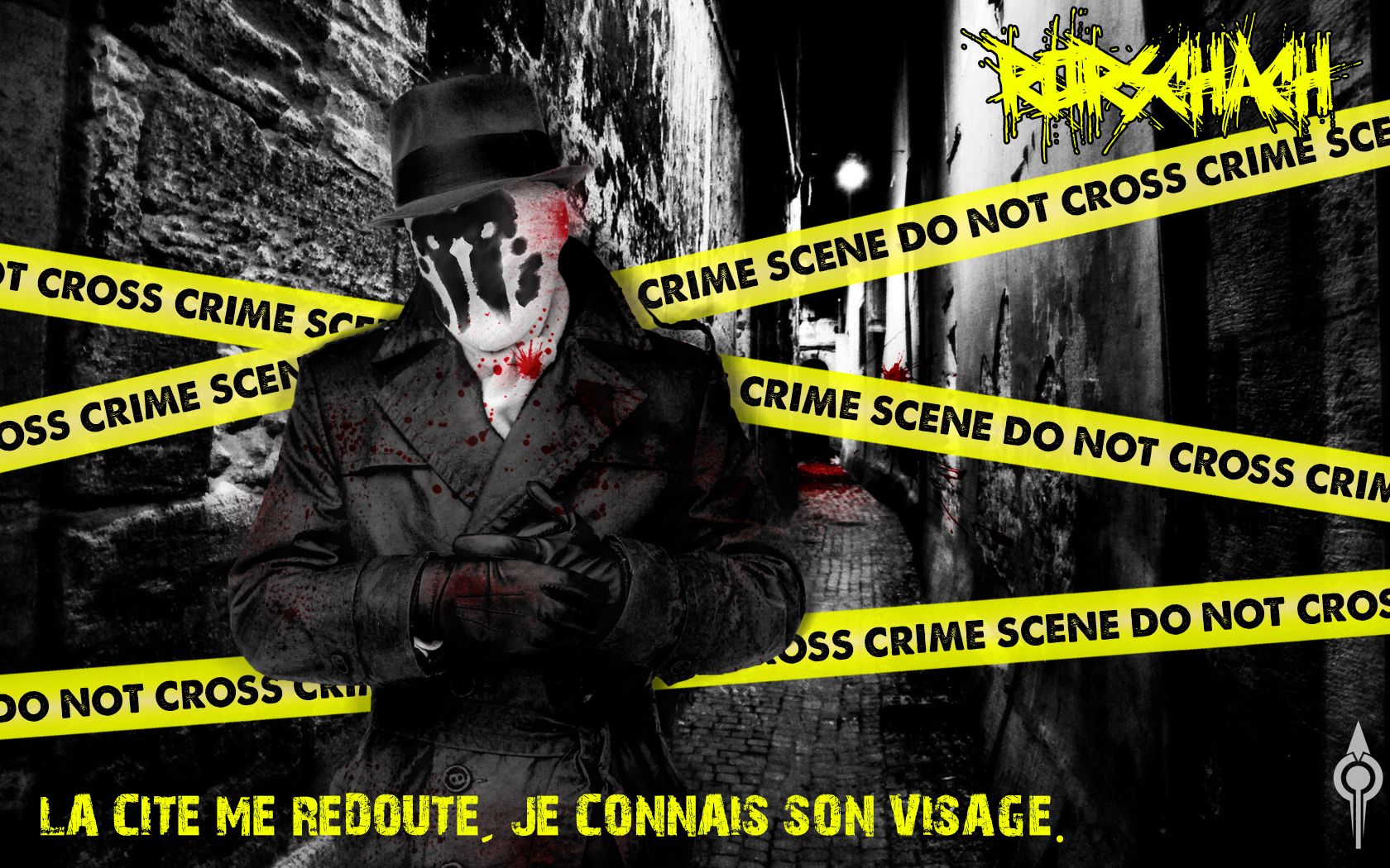 Fonds d'cran Cinma Watchmen - Les Gardiens Rorschach