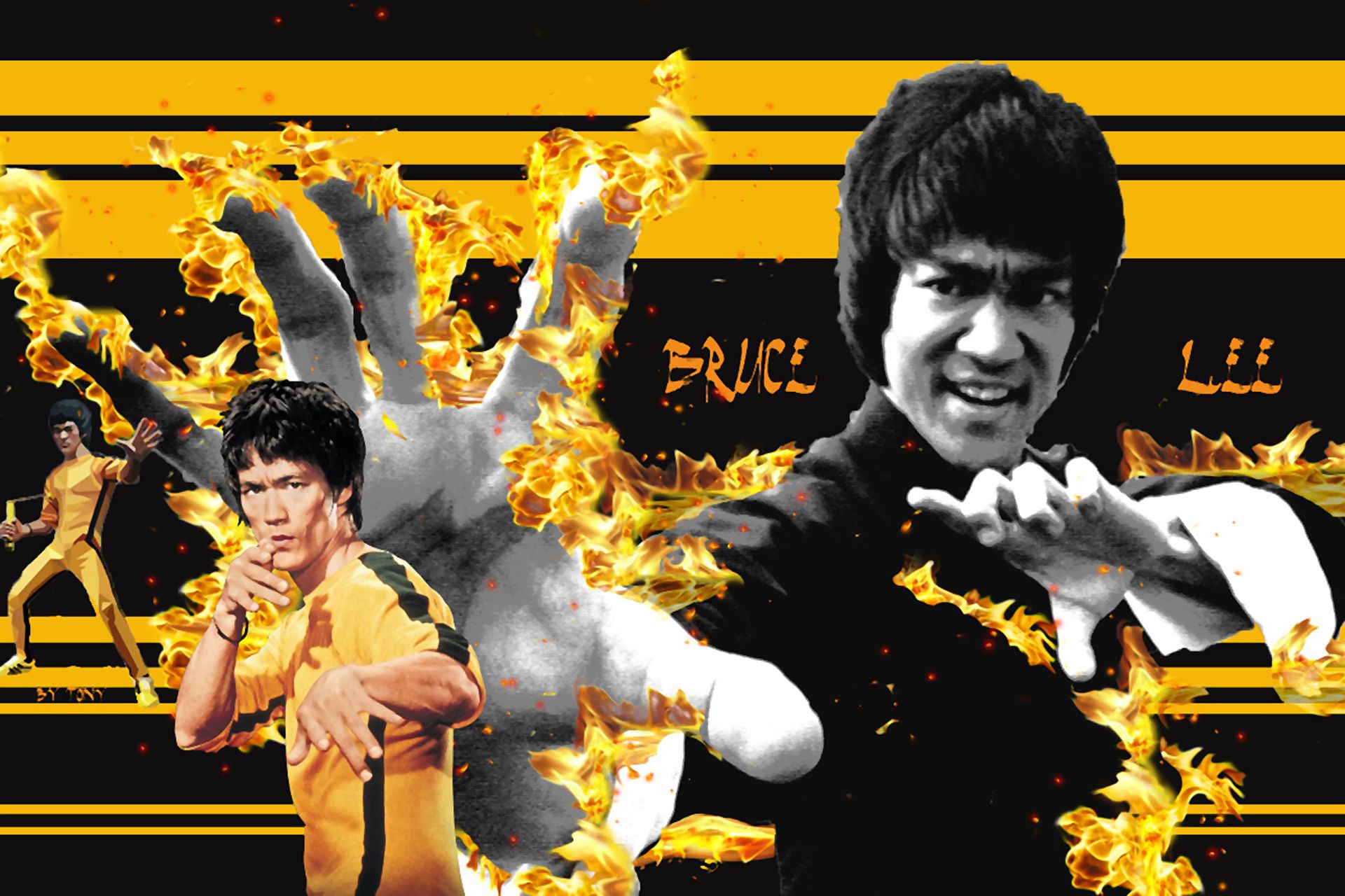 Fonds d'cran Clbrits Homme Bruce Lee 