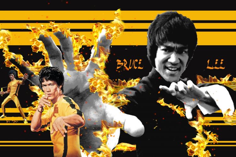 Fonds d'cran Clbrits Homme Bruce Lee Wallpaper N400529