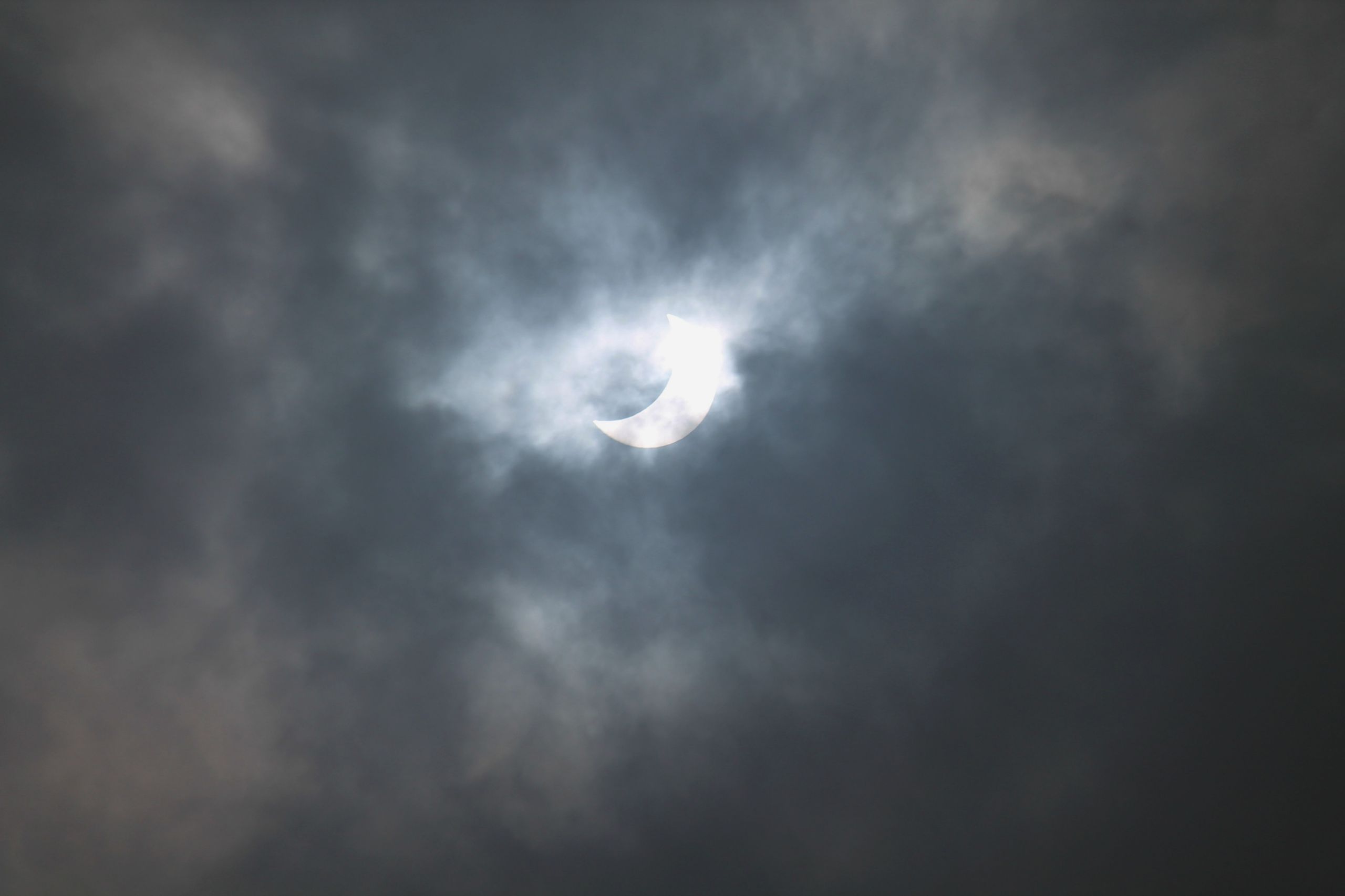 Wallpapers Space Eclipses L'éclipse, depuis chez moi