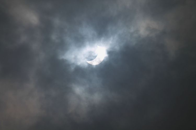 Fonds d'cran Espace Eclipses L'éclipse, depuis chez moi