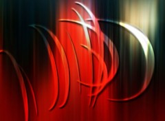  Digital Art Abstract Red and black 