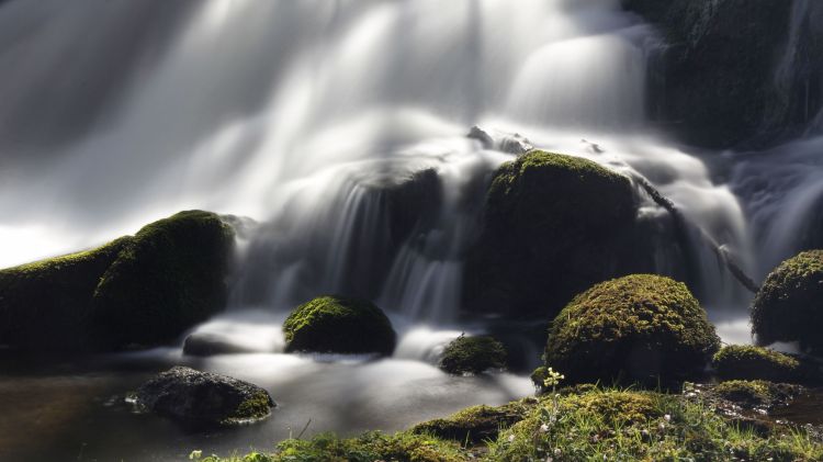 Wallpapers Nature Waterfalls Cascade de l'Argentelet à La Roche en Brenil (Côte d'Or)