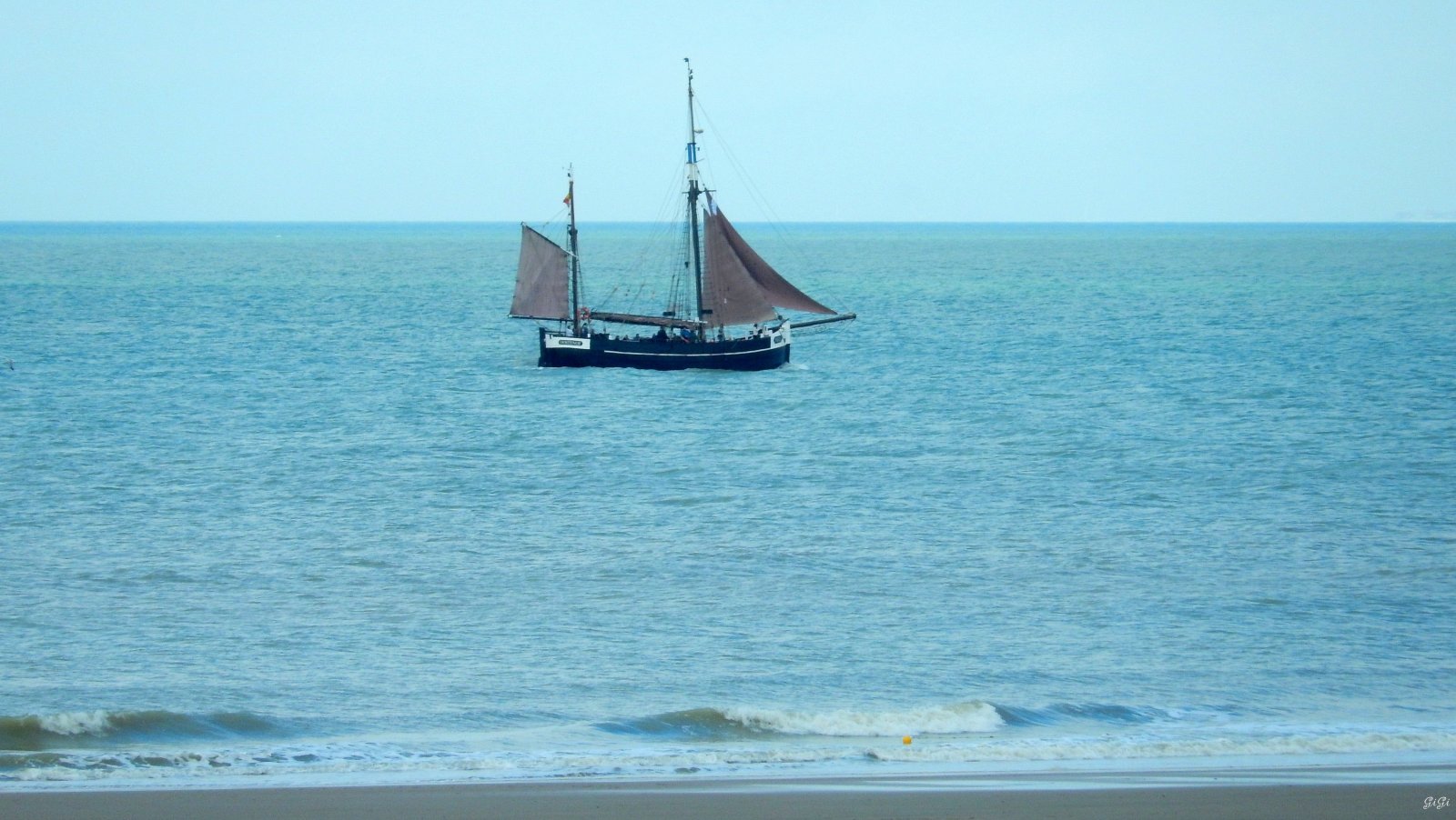 Wallpapers Boats Sailboats Mer du Nord