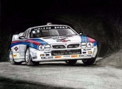  Art - Pencil Lancia 037 Rallye