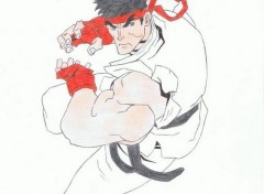  Art - Pencil Street Fighter : Ryu