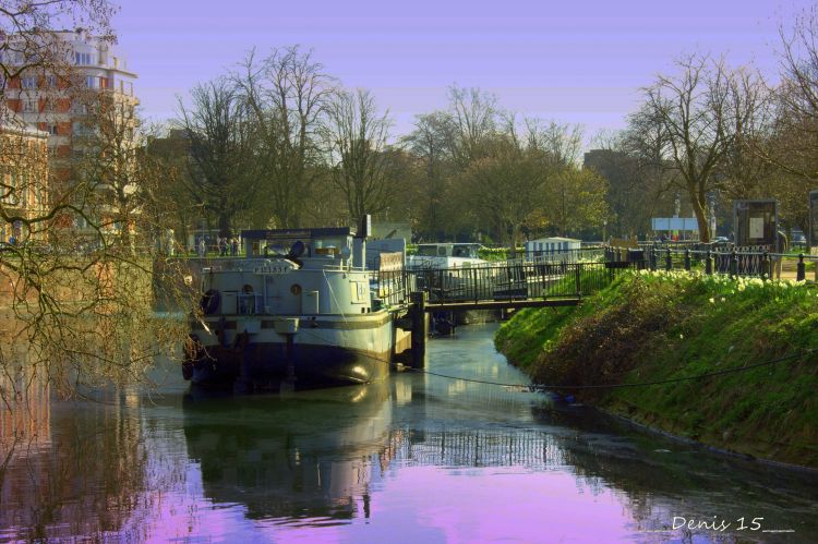 Wallpapers Boats Barges Esplanade- Lille