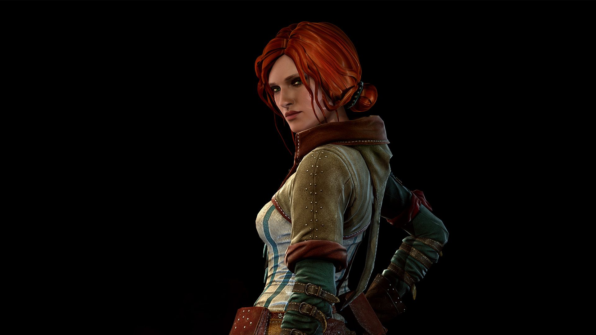 Fonds d'cran Jeux Vido The Witcher 3 The Witcher 2 - Triss Merigold