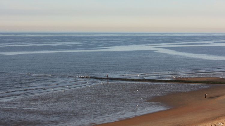 Fonds d'cran Nature Mers - Ocans - Plages Mer du Nord (Belgique)