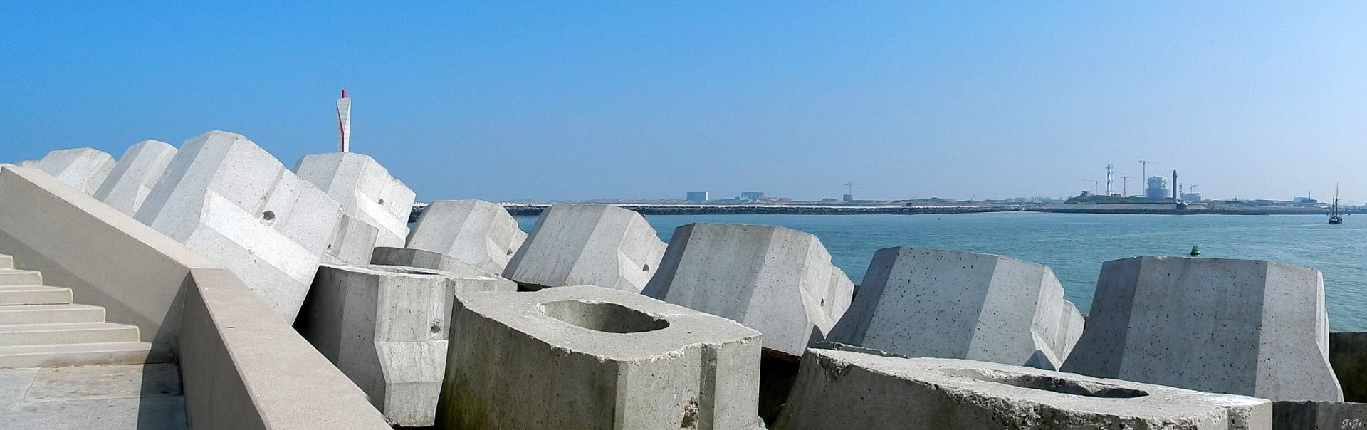 Fonds d'cran Nature Mers - Ocans - Plages Mer du Nord (Belgique)