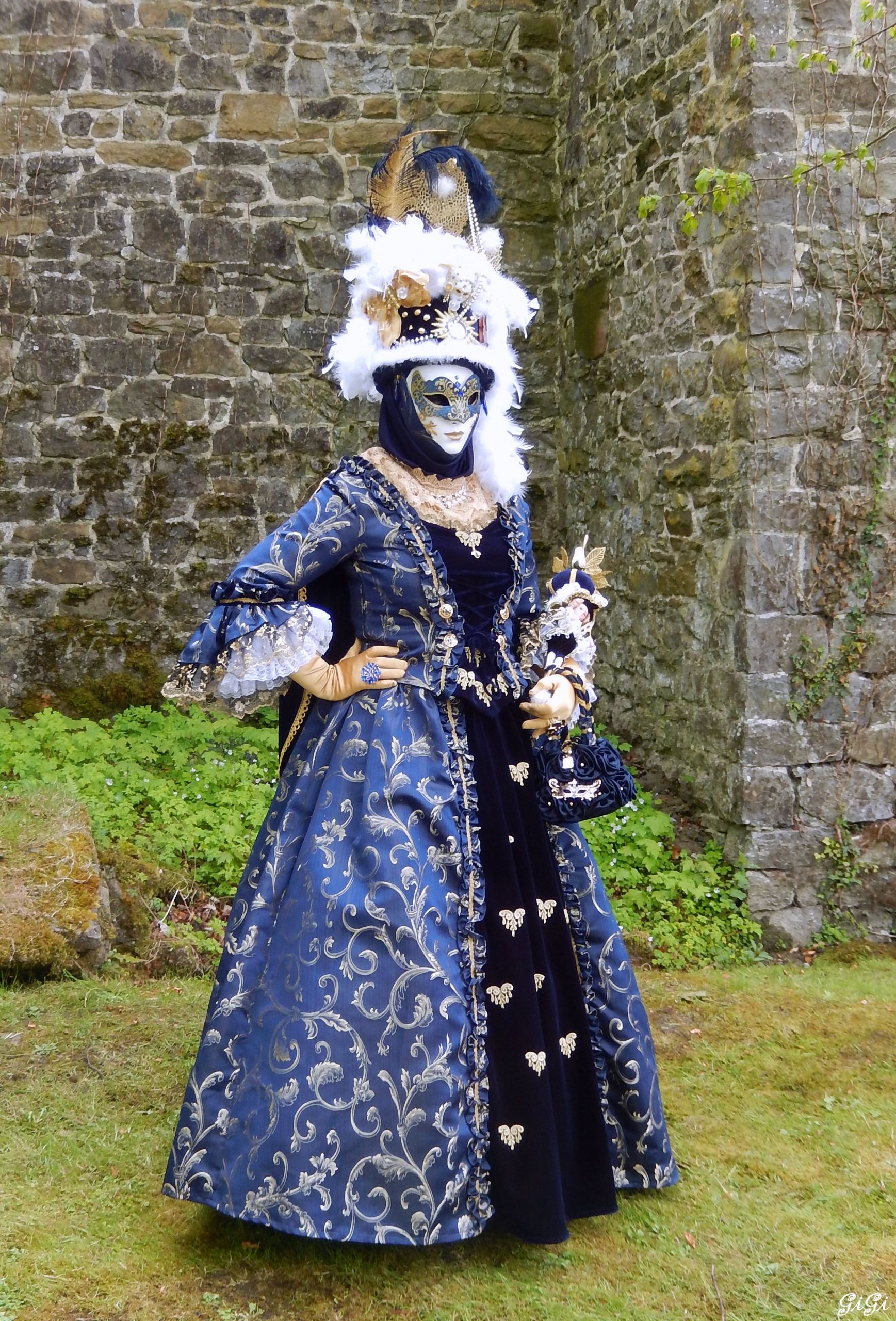 Fonds d'cran Hommes - Evnements Carnavals - Costumes Les Costums des Jardins d'Annevoie (2015)