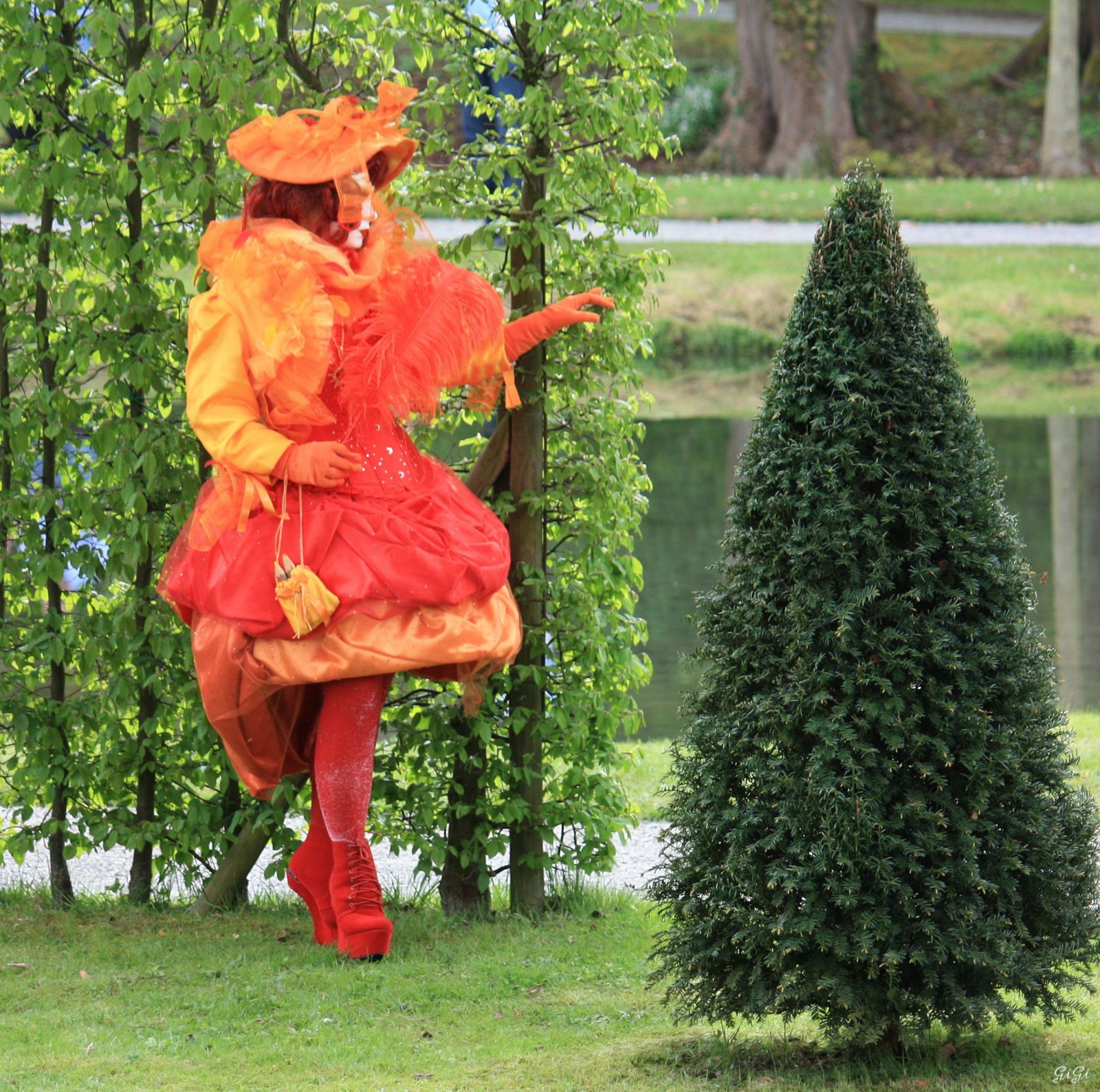 Wallpapers People - Events Carnivals - Outfits Les Costums des Jardins d'Annevoie (2015)