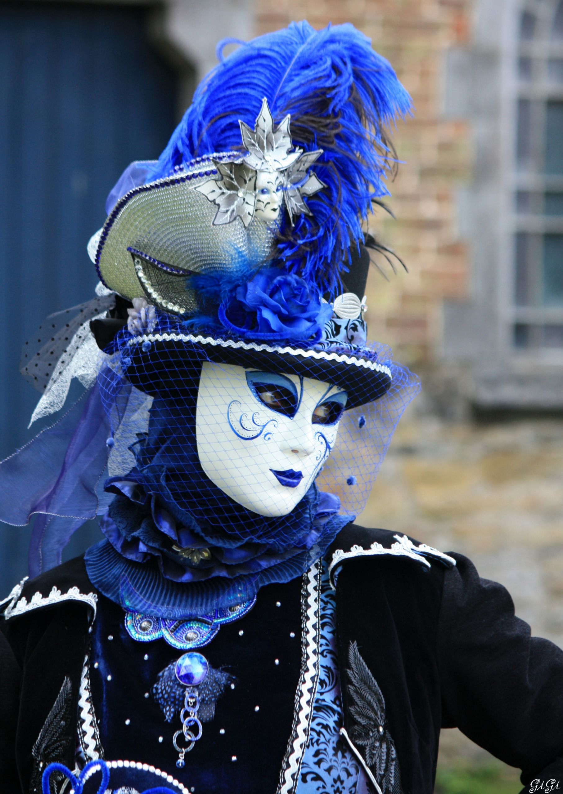 Fonds d'cran Hommes - Evnements Carnavals - Costumes Costums aux Jardins d'Annevoie (2015)