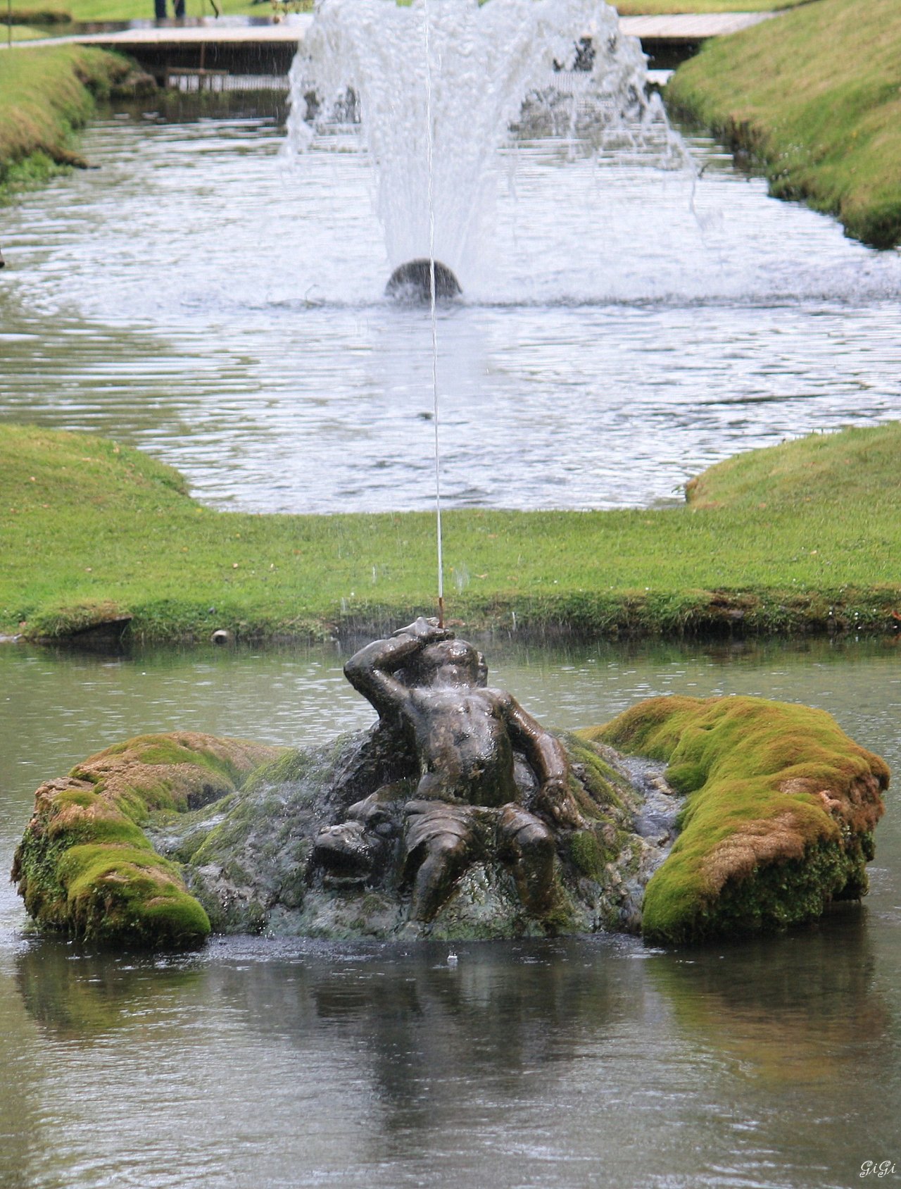 Fonds d'cran Voyages : Europe Belgique Costumés aux Jardins d'Annevoie (2015)