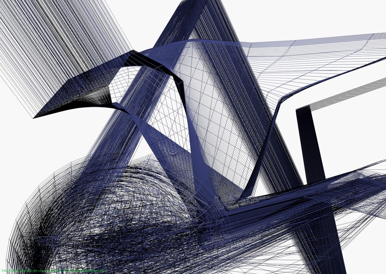 Fonds d'cran Art - Numrique 3D - Blender WIRES-FS