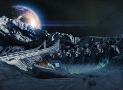  Jeux Vido Destiny : paysage lune