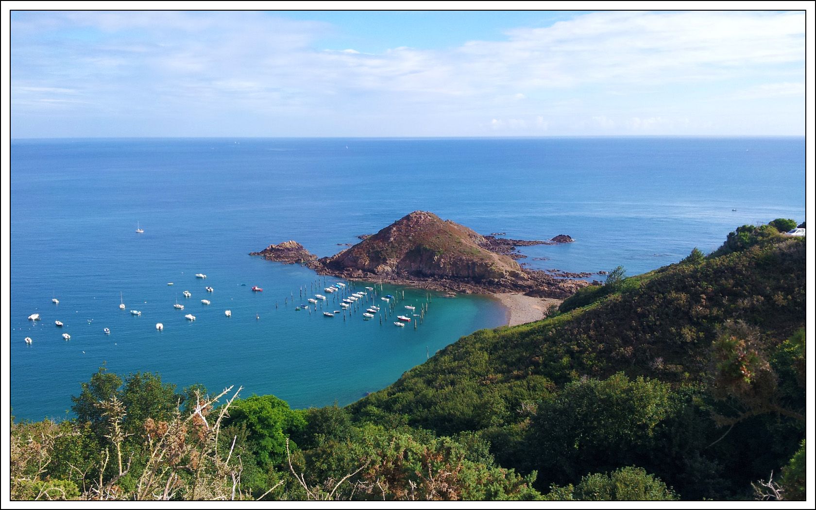 Fonds d'cran Nature Mers - Ocans - Plages Gwin Zegal ( la pointe blanche )