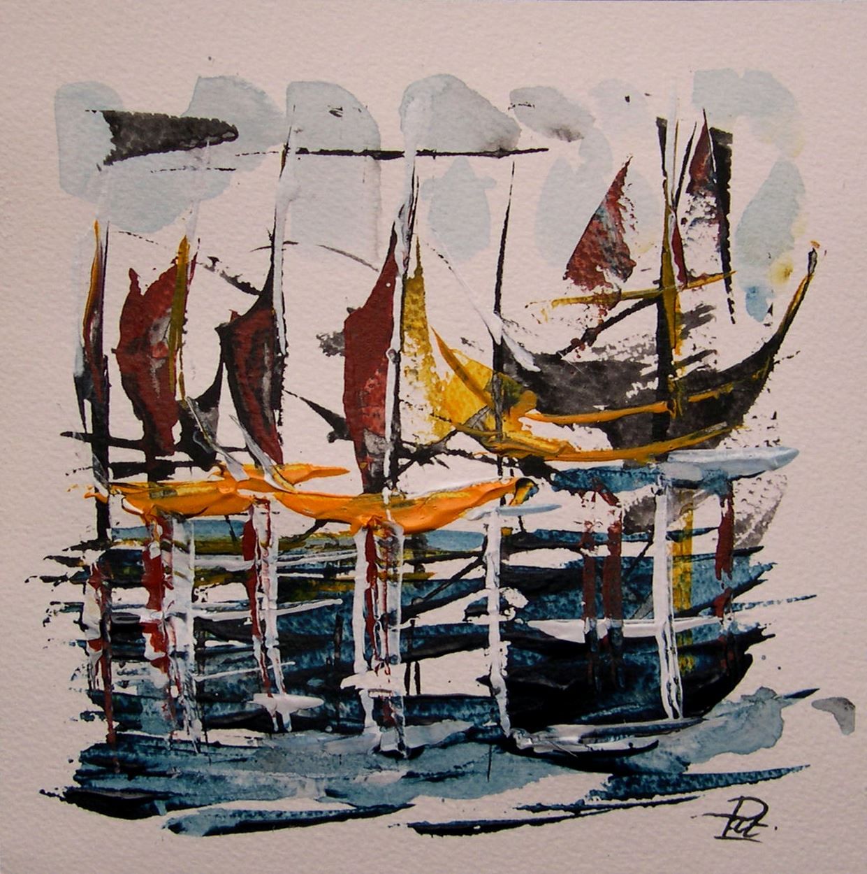 Fonds d'cran Art - Peinture Marine et port de pche Pat29730.free.fr 