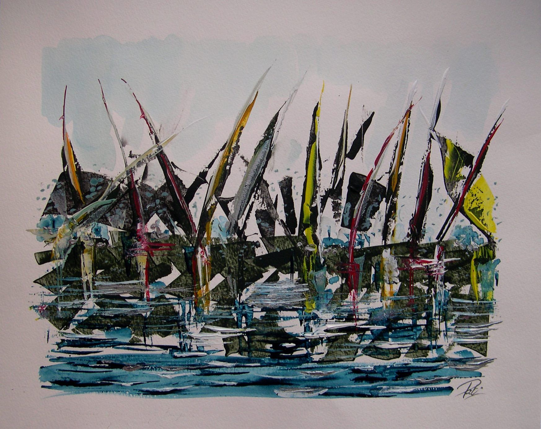 Fonds d'cran Art - Peinture Marine et port de pche Pat29730.free.fr 