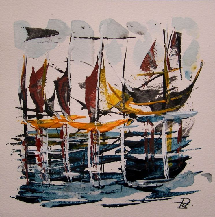 Fonds d'cran Art - Peinture Marine et port de pche Pat29730.free.fr 