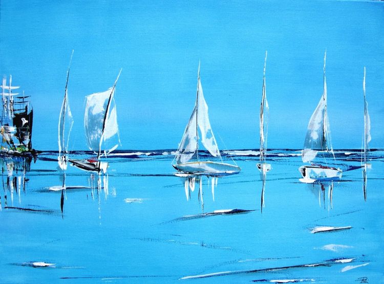 Fonds d'cran Art - Peinture Marine et port de pche Pat29730.free.fr 