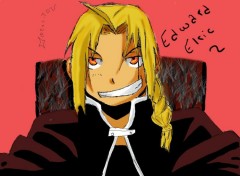  Art - Numrique Edward Elric de Full Metal Alchemist 