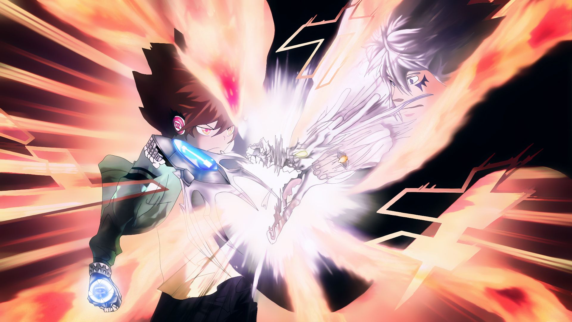 Wallpapers Manga Katekyoshi Hitman Reborn REBORN wallpaper! Tsuna vs Byakuran