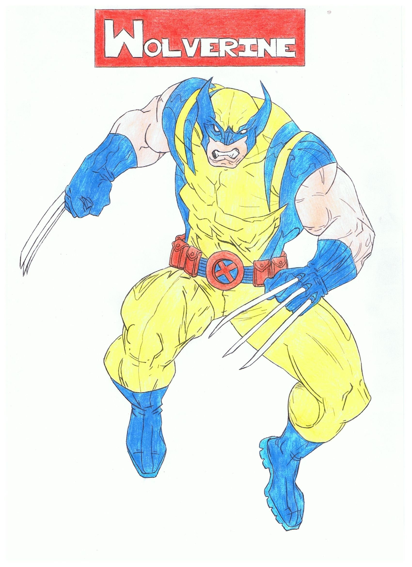 Wallpapers Art - Pencil Comics - X-Men Wolverine