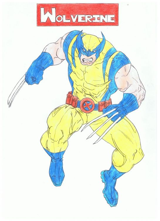 Wallpapers Art - Pencil Comics - X-Men Wolverine