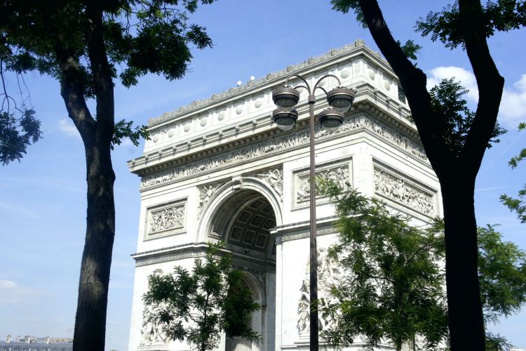 Wallpapers Constructions and architecture Statues - Monuments L&#8217;arc de triomphe de l&#8217;Étoile 