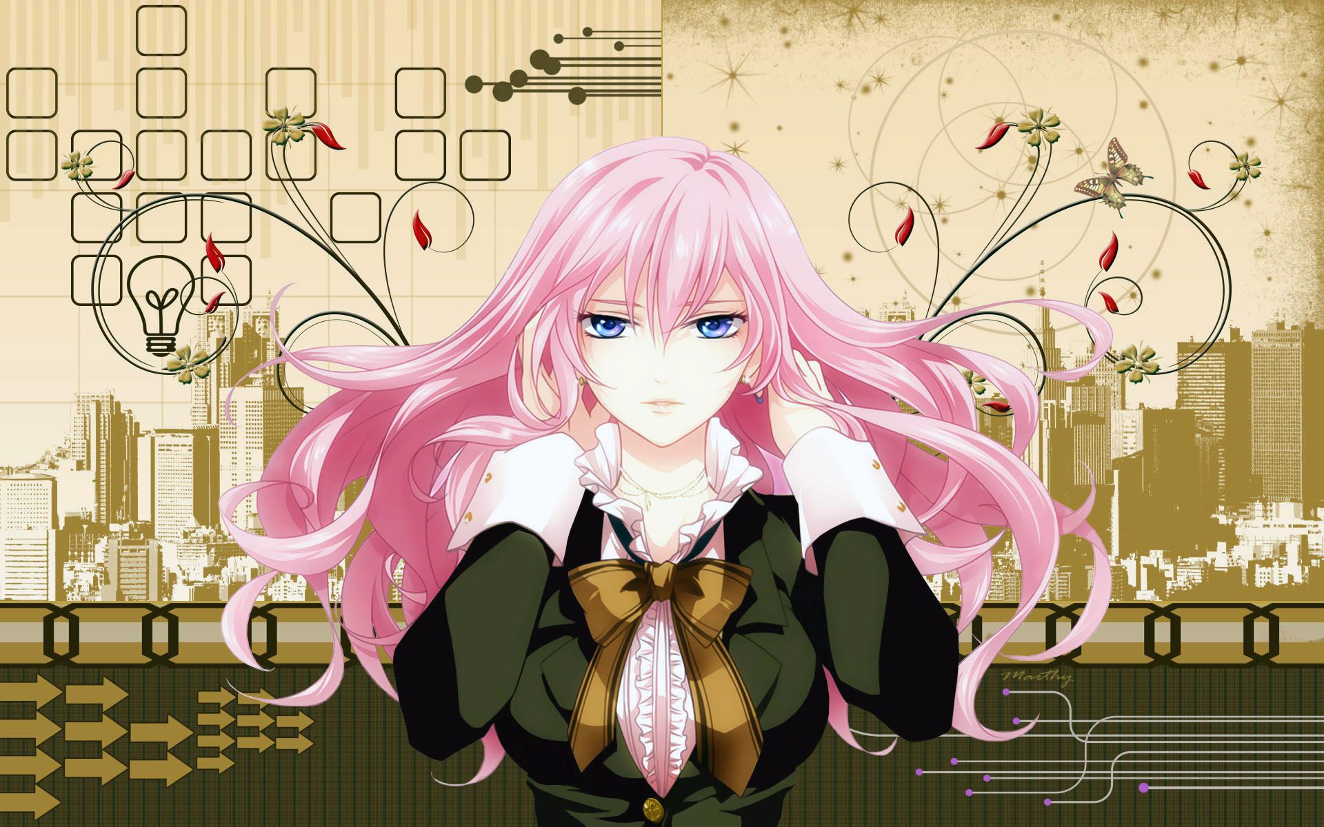 Wallpapers Manga Miscellaneous - Girls Megurine Luka