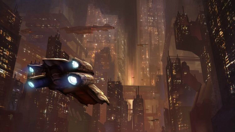 Wallpapers Fantasy and Science Fiction Future cities Wallpaper N409256