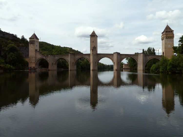 Wallpapers Constructions and architecture Bridges - Aqueduct Pont "Le Valentré"