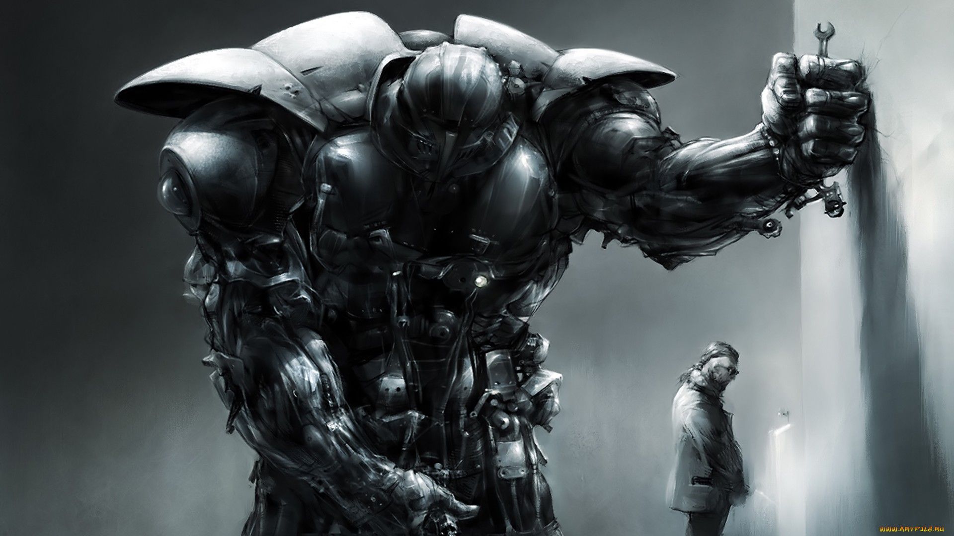 Wallpapers Fantasy and Science Fiction Robots 