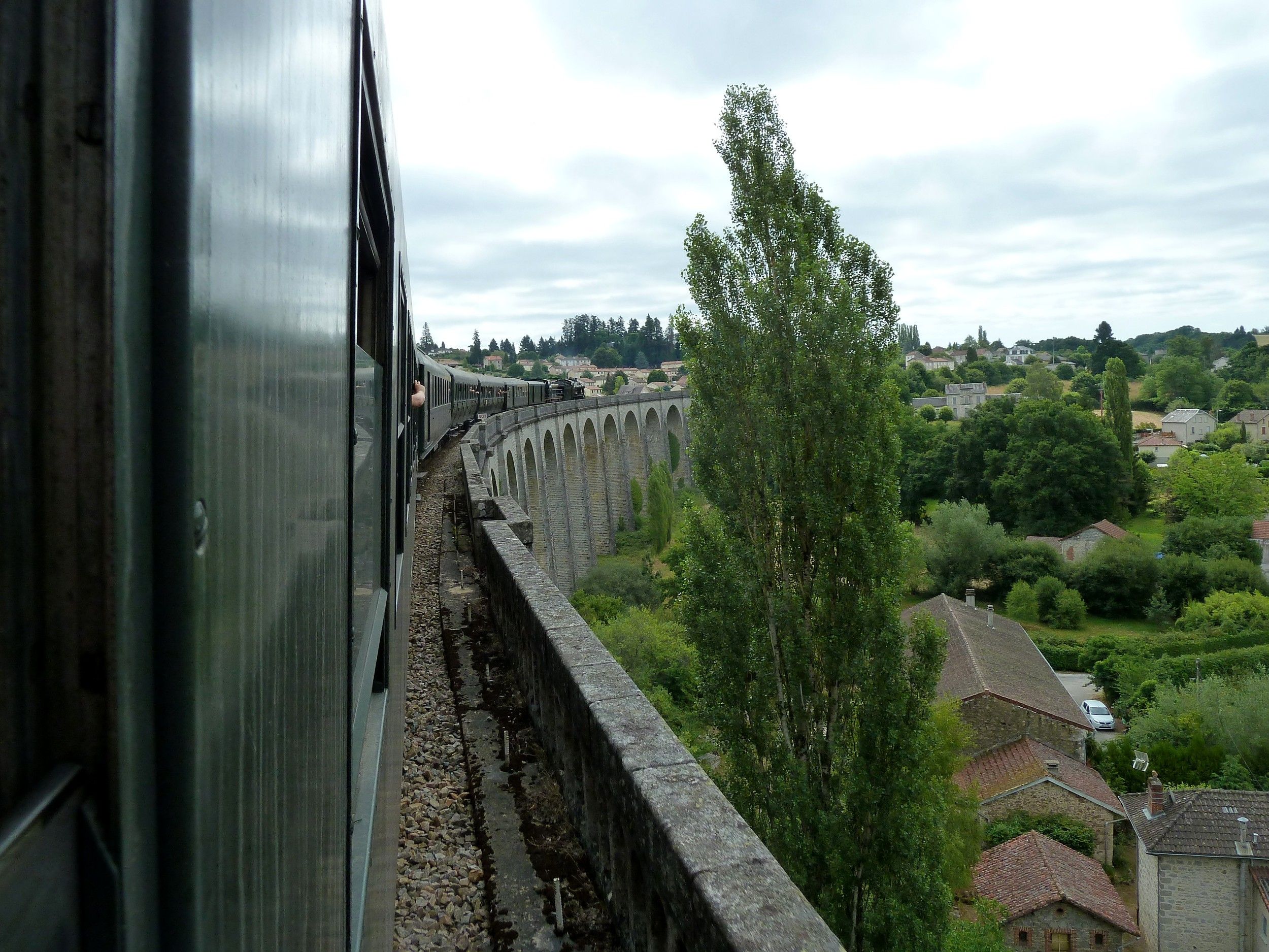 Fonds d'cran Transports divers Trains Voyage en train vapeur