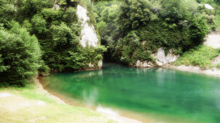 Fonds d'cran Nature Lacs - Etangs Lac, Gorges de Kakuetta 