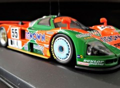  Cars Mazda 787 B victorieuse 24 Heures du Mans 1991