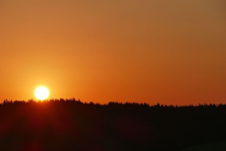 Fonds d'cran Nature Couchers et levers de Soleil La Forêt Noire - Allemagne